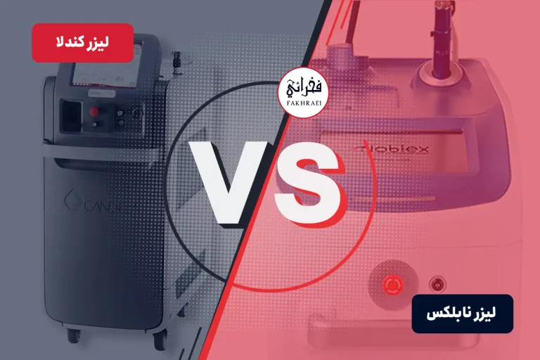 لیزر کندلا بهتره یا نابلکس؟|مزایا، عوارض و عملکرد